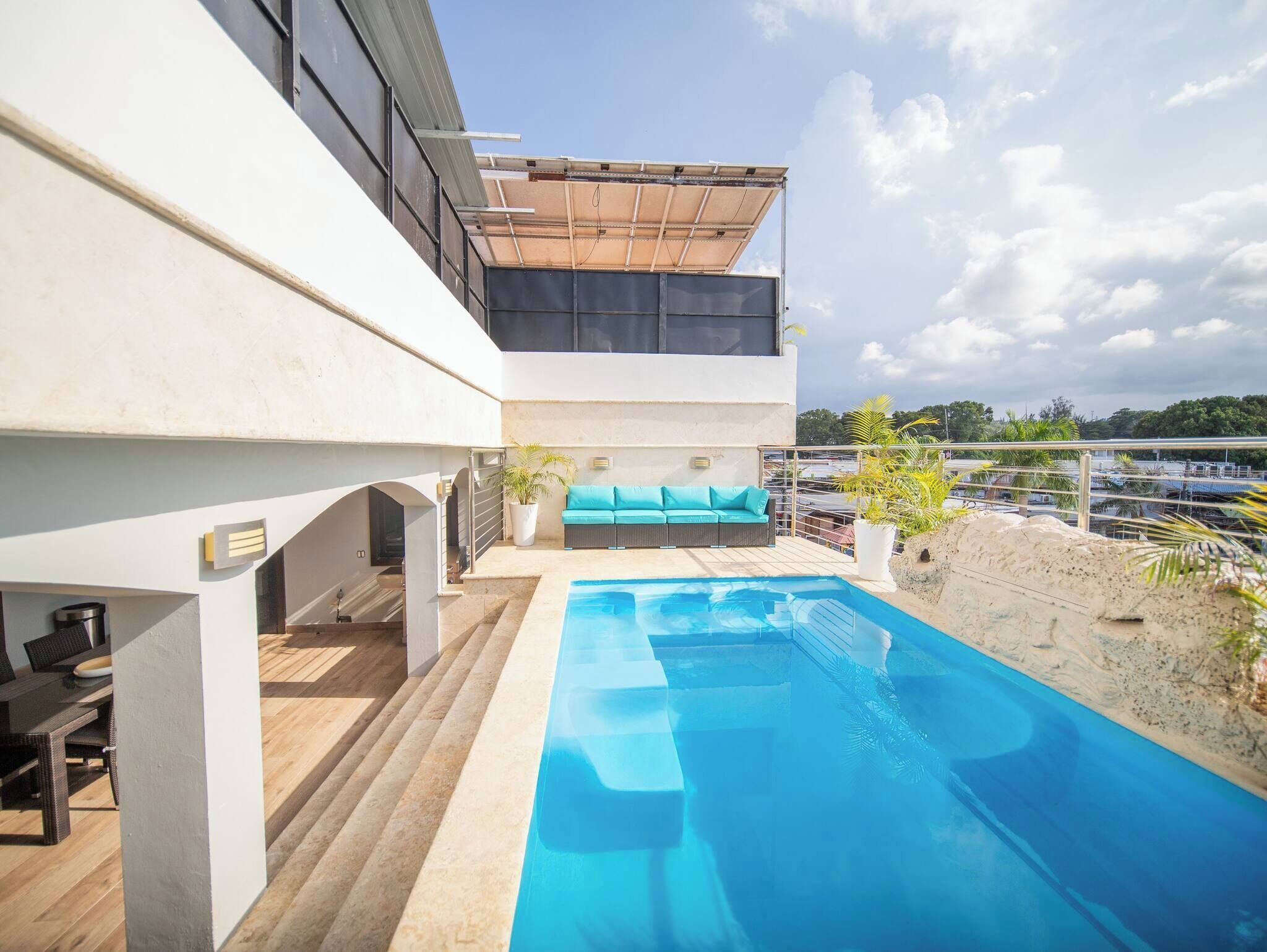 Apartament, 4 dormitoris, piscina privada, vistes a la ciutat | Piscina | Piscina a l'aire lliure 