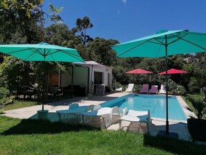 Outdoor pool - Pinarello - Quatre Pièces Dans un Écrin de Verdure (Zonza)