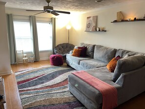 Smart-tv en een open haard