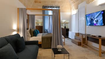 Familierom | 1 soverom, safe på rommet, blendingsgardiner og lydisolert