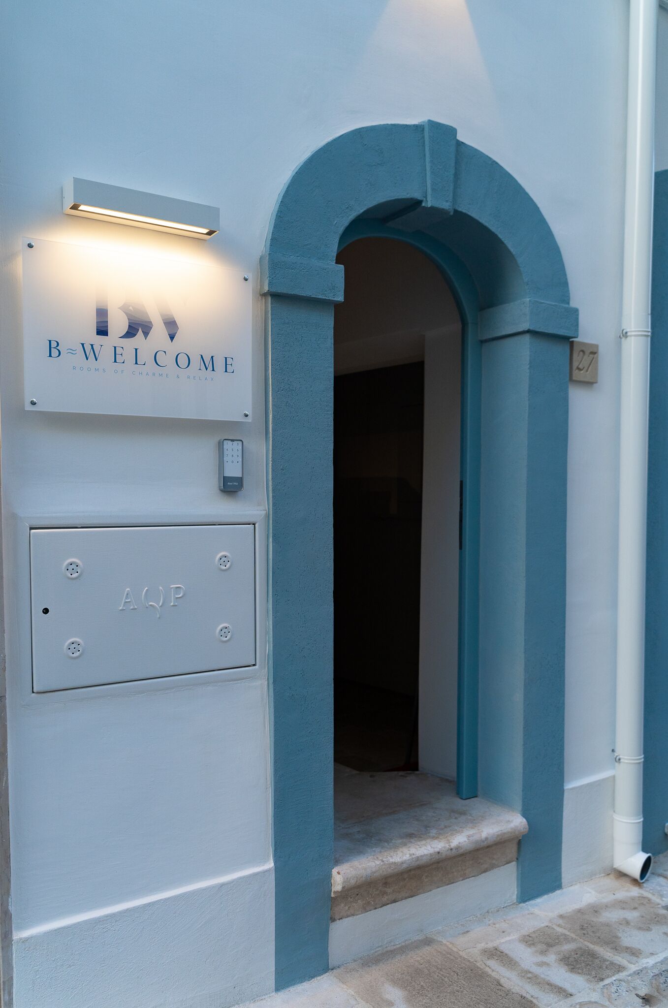 Fassade der Unterkunft