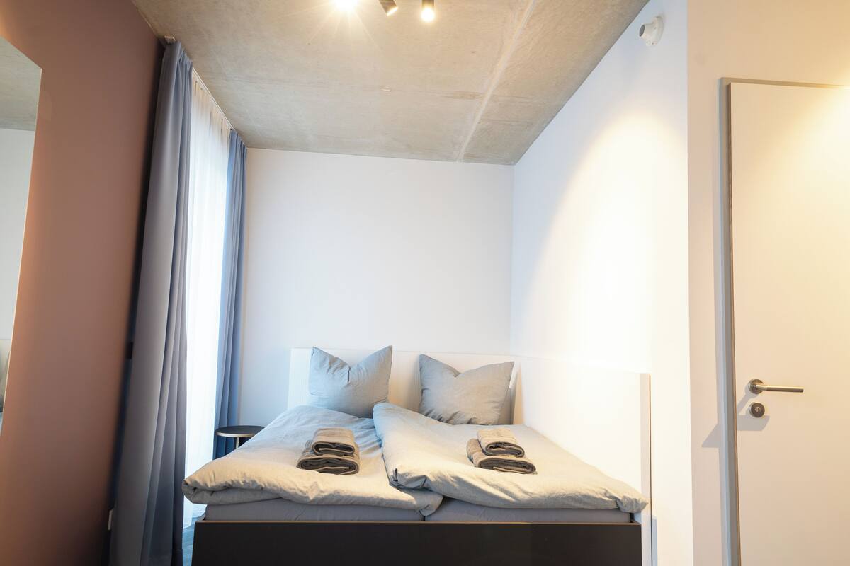 Desk, blackout drapes, WiFi (free), individually decorated
