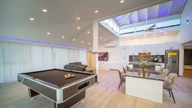 Apartment, 3 Bedrooms, Balcony, City View | Games room - 3BR Luxury Penthouse, 300m From Beach! (Sosúa)