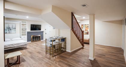 Stylish Studio Basement