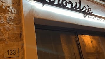 Facciata della struttura
