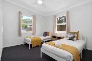 3 bedrooms, iron/ironing board, travel crib, WiFi