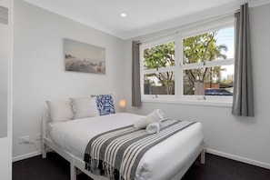 3 bedrooms, iron/ironing board, travel cot, WiFi