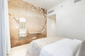 Leilighet – comfort | 2 soverom, individuelt innredet, strykejern/-brett og wi-fi (inkludert)