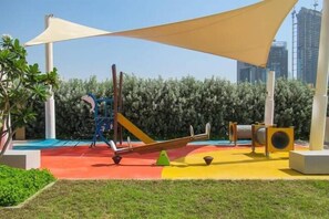 Utendørs lekeområde for barn