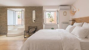 1 chambre, bureau, Wi-Fi, draps fournis
