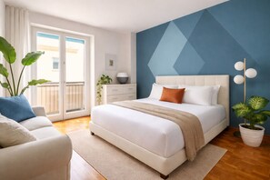 2 Schlafzimmer, Schreibtisch, Bügeleisen/Bügelbrett, WLAN