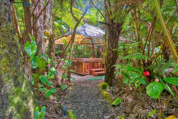 Overnattingsstedets uteområder