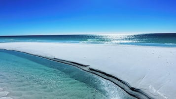 Sun loungers, beach towels