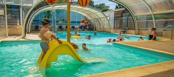 ZEcamping 4* 200m plage piscine couverte club enfant mobil-home TV