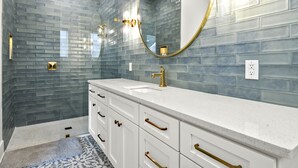 Bathroom - The Luxe on Main is an Ultra-Modern, Trendy New Construction in Downtown BSL. (Bay St. Louis)