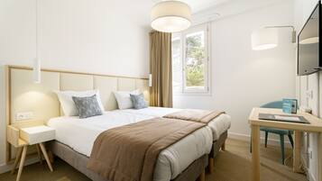 Twin Room, Garden View | Free WiFi, bed sheets