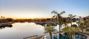 Lakefront Getaway with Infinity Pool and Pontoon