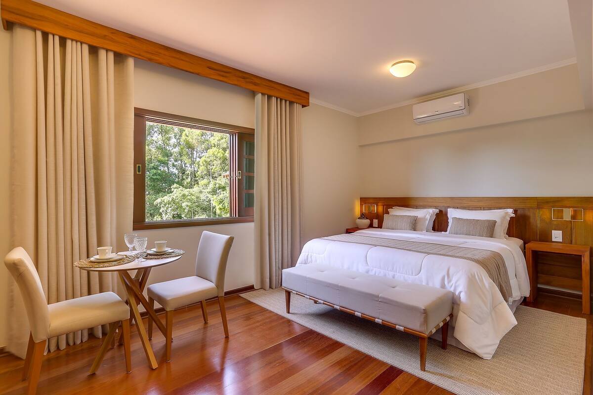 Dobbeltrom – exclusive | 1 soverom, sengetøy i egyptisk bomull og sengetøy av topp kvalitet