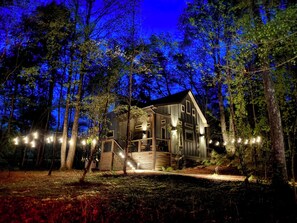 Exterior - The Stone - Modern Cabin on 40+ acres, 10 mins from Tryon Equestrian Center TIEC (Rutherfordton)