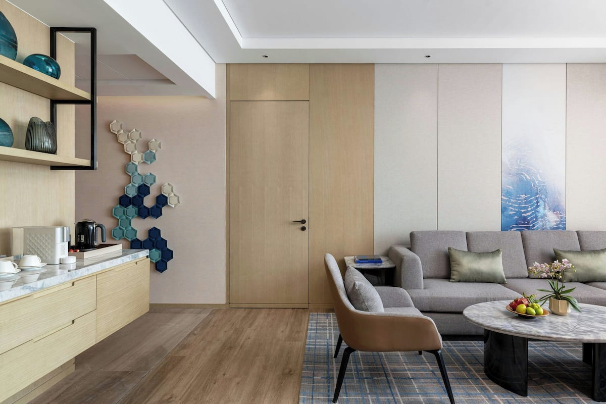 Suite, 1 Bedroom, City View | 1 bedroom, down duvets, pillow-top beds, minibar