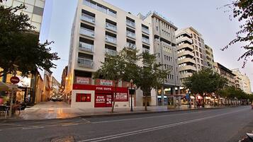 Voorkant van accommodatie