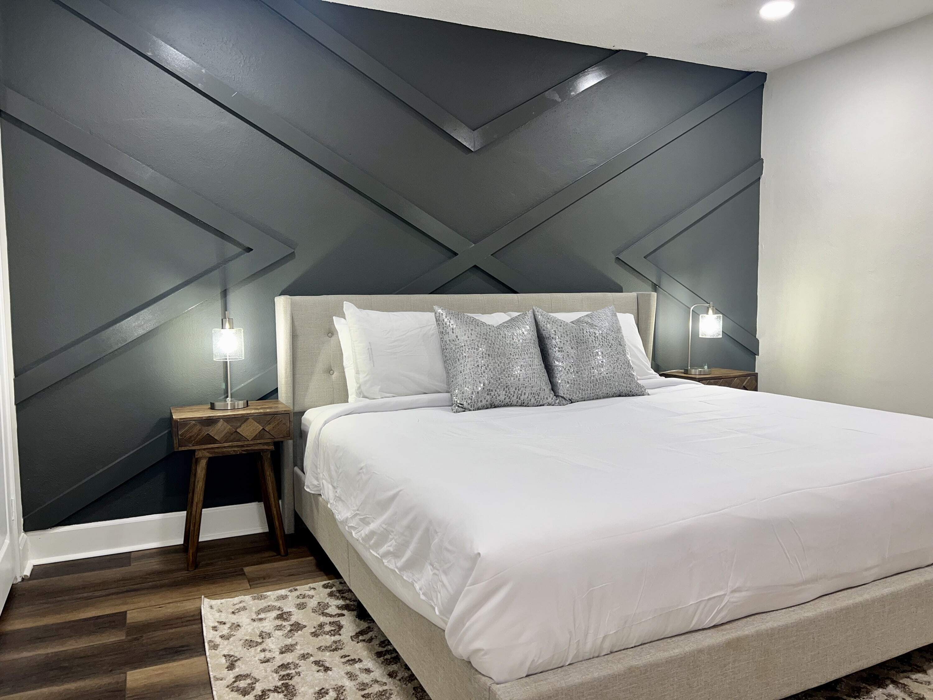 2 bedrooms, iron/ironing board, travel cot, WiFi