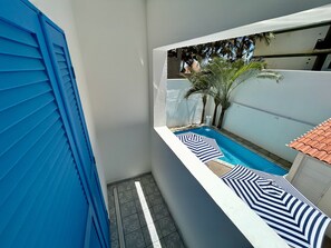 Standard trippelrum - uteplats | Balkongutsikt