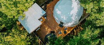 Tree House Dome 1 Hottub/Pool