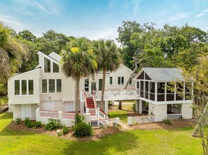 Exterior - Spacious 4 Bed, 3 Bath Home in Prime Location w/ Breathtaking Marsh Views (Fripp Island)
