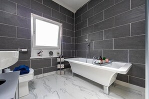 Shower, hair dryer