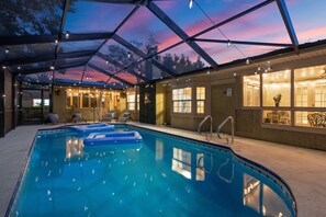 Beheizter Pool