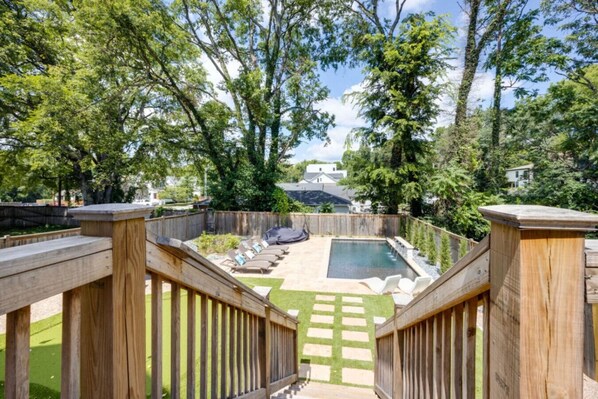 Overnatningsstedets område