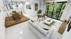 Área de sala de estar