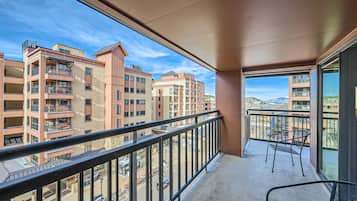Condo, 1 Queen Bed, Hot Tub, Mountain View (Peak 9 Mountainside) | Balcony view