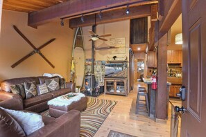 Townhome, Multiple Beds, Balcony, Mountain View (North Lake Tahoe Alpine Retreat) | Living area