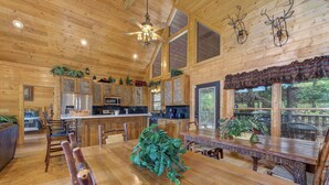 Unclassified image, 3 of 43, button - Cabin w/ Hot Tub, Theater & Views - Sleeps 22 (Sevierville)