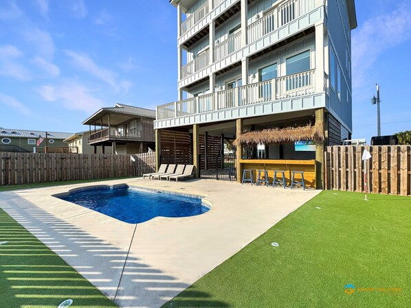Pool - 8 Bed 9 Bath Private Pool Grill Walk to Beach (Gulf Shores)