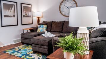 House, Multiple Beds, Patio | Living area | TV