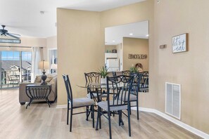 Condo, Multiple Beds, Patio, Golf View (The Bunker at Holiday Hills Resort) | Dining