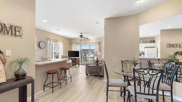 Condo, Multiple Beds, Patio, Golf View (The Bunker at Holiday Hills Resort) | Dining