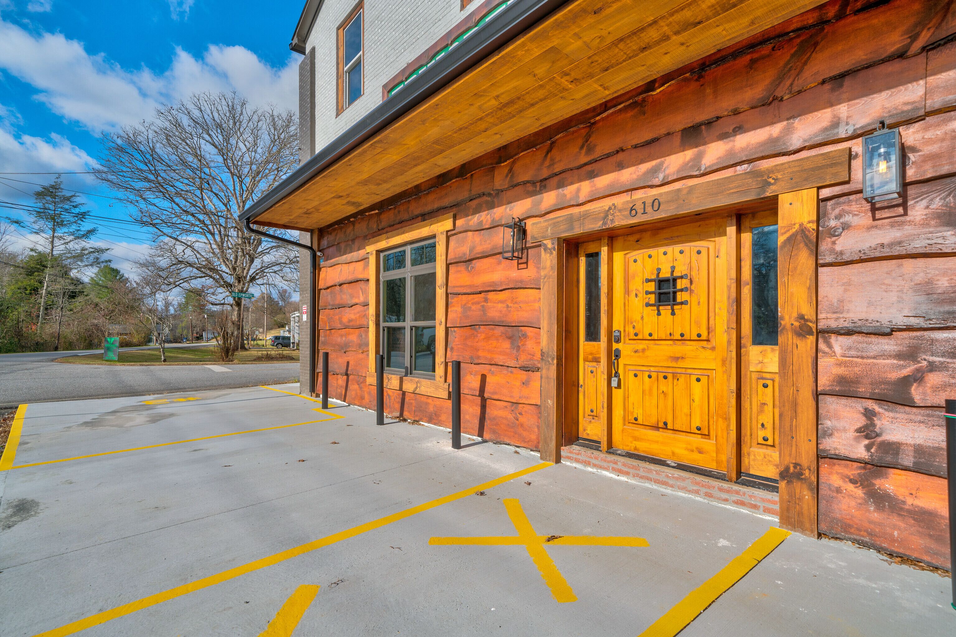 Enceinte de l’hébergement