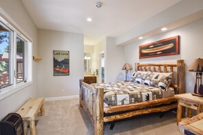 Maison, plusieurs lits, bain à remous