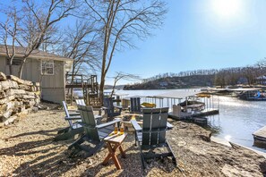 Property grounds - Big Bear Bungalow Stay on Ozark Waterfront (Gravois Mills)