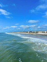 Una playa cerca