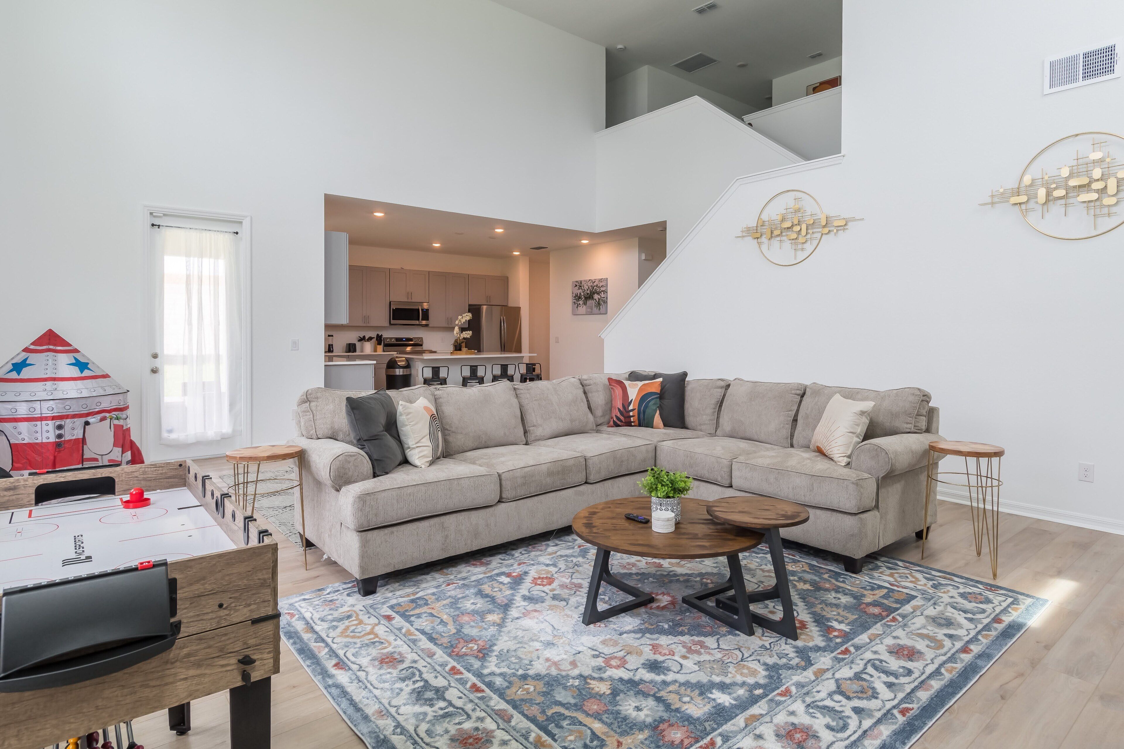 House, Multiple Beds, Patio, Garden View | Living area | TV