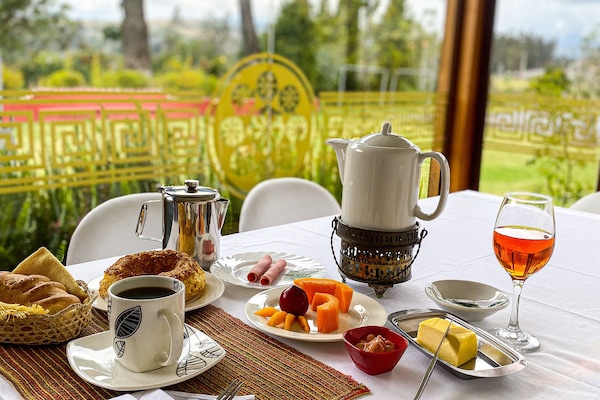 Kontinental frokost er inkludert hver dag
