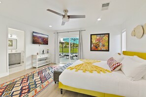 4 bedrooms, desk, iron/ironing board, free WiFi - Luxury Villa: Pool, Spa, Golf Views  Sleeps 12 (Indio)