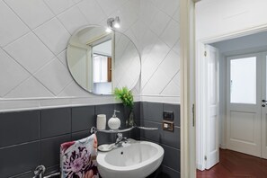 Douche, sèche-cheveux, bidet