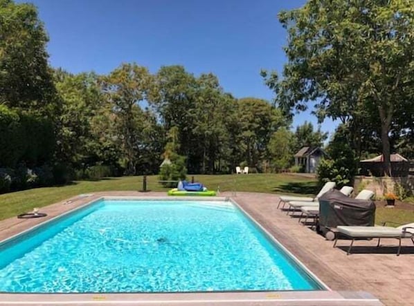 Piscine chauffée