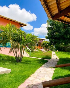 Vista para o jardim